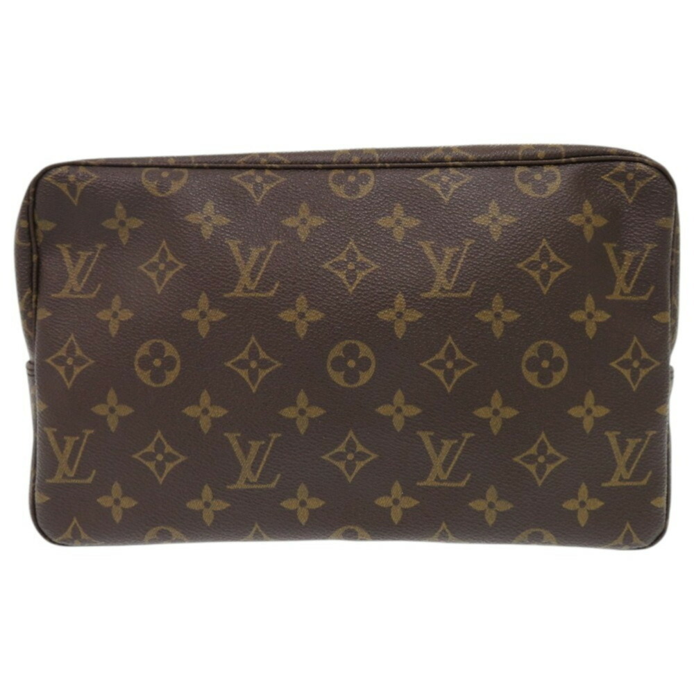 LOUIS VUITTON Authentic Brown Monogram Pouch - Picture 2 of 11